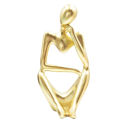 Thinker Statues and Sculptures, Resin Thinker Statue Ornaments, Abstract Style Sculptures, Housewarming Gifts, Housewarming Decorations, Living Room Dining Desk Decorations