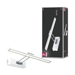 Paulmann 99892 Galeria LED Picture luminaire incl. 1x7W Picture Lighting White, Chrome Picture lamp Metal Surface-Mounted lamp 2700K