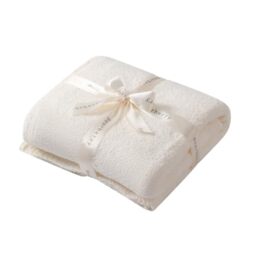 bearberry Super Soft Fluffy Throw Blanket Lightweight Cozy Warm Throw Blankets for Couch Bed Sofa All Season(Cream, 50”x60”)
