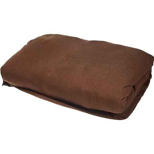 SUMG Colourful jersey fitted sheet made from skin-friendly 100% cotton (anthracite/grey, 200 x 220 cm + 40 cm base height).