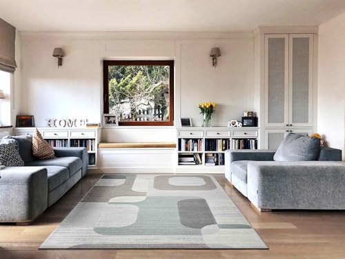 Galleria Abstract Heavy Heatset Rug 120x170cm Multicoloured