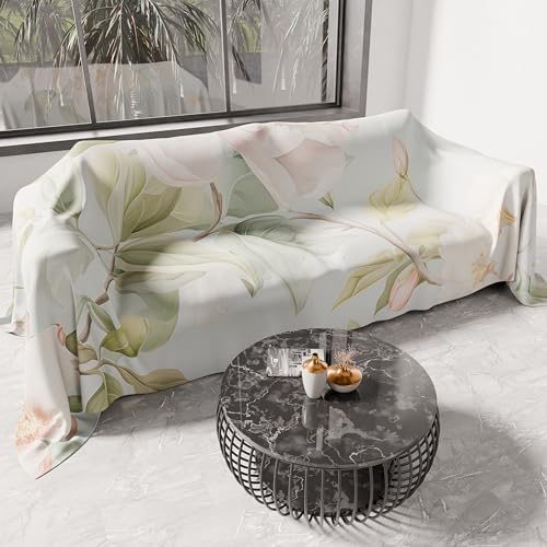 PETTI Artigiani Italiani - Spring Summer Single Bedspread Lightweight Single Bed Sheet 172 Floral 100% Made in Italy