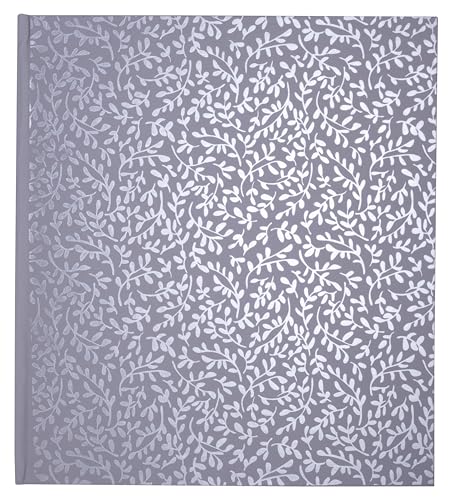 Exacompta - Ref 16365E - 1 Authentik book photo album - 300 photos - 60 white pages - format 29 x 32 cm - cover covered with blue grey coated paper