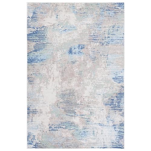 Safavieh Contemporary Rug for Living Room, Dining Room, Bedroom - Southampton Collection, Short Pile, in Beige, 61 X 91 cm