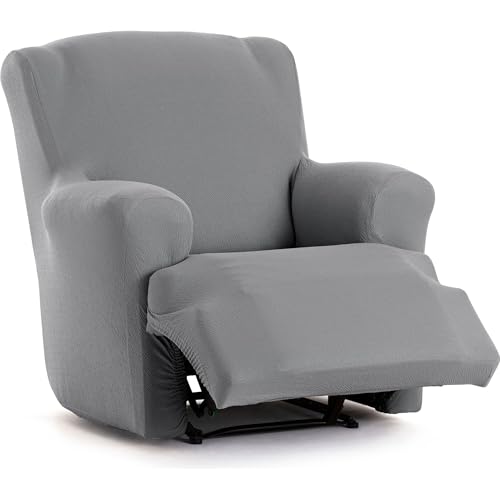 ECOMMERC3 - One-Piece Bi-Elastic Foot Together Relax Armchair Cover ??? Sofa Cover Feet Together Relax Grey Fit Foam Support