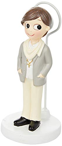 Mopec Z737 Children's Communion Photo Frame with Foulard, 11 cm, Pack of 6, Polyresin, Multicolour