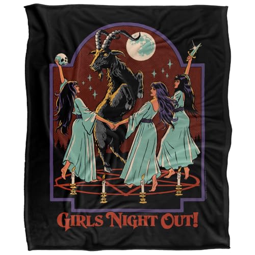 Steven Rhodes Girl'S Night Out Silky Touch Super Soft Throw Blanket 152 X 127 Cm