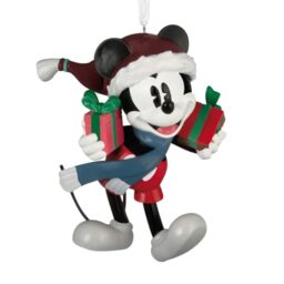 Hallmark Mickey Mouse Resin Christmas Ornament