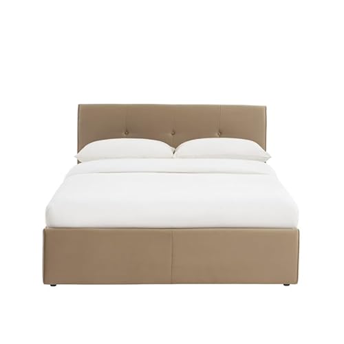 BAÏTA SEGURO velvet chest of drawers, brown, 140x190 cm, mattress included