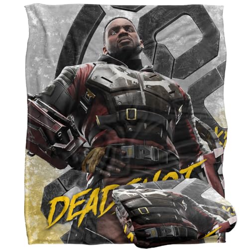 SUICIDE SQUAD: Kill The Justice League Blanket, 152 x 127 cm Deadshot Silk Blanket