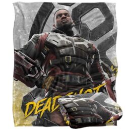 SUICIDE SQUAD: Kill The Justice League Blanket, 152 x 127 cm Deadshot Silk Blanket
