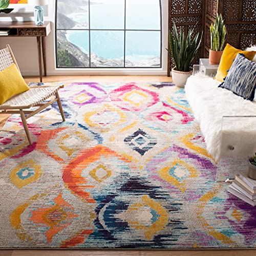 Safavieh Vistoso Area Rug, Woven Polypropylene Carpet in Multi, 243 X 335 cm