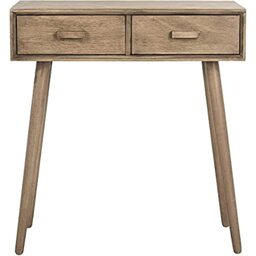 SAFAVIEH Modern Wooden Desk, in Chocolate, 35 X 70 X 80