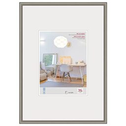 walther Design Picture Frame Steel 60 x 90 cm with Art Glass, New Lifestyle Plastic Frame KVX090D
