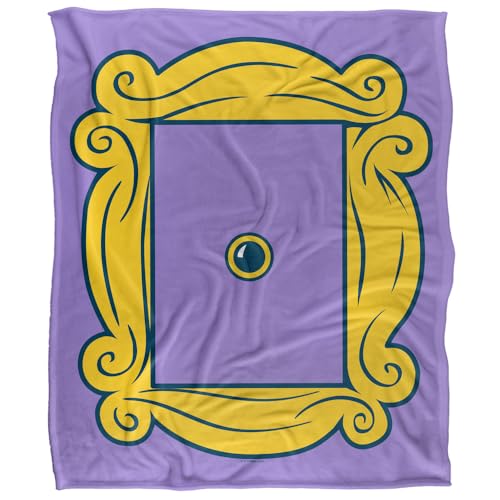Friends Door Silky Touch Super Soft Throw Blanket 152 X 127 cm, White