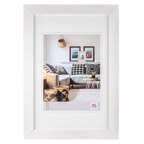 walther design Picture Frame White 10 x 15 cm Nice Wooden Frame HQ015W