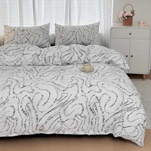 BlueBlue Kids Duvet Cover Set, 100% Cotton Bedding Set for Children Teens Boys Girls, 1 Duvet Cover 2 Pillowcases, Cartoon Pattern (Wind, Twin (68'' x 86''))