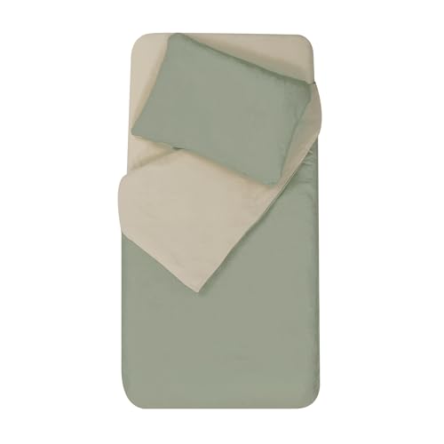 Mon PTIT Dodo – Duvet Cover 100 x 140 cm + Pillowcase 40 x 60 cm GINKY/Sand