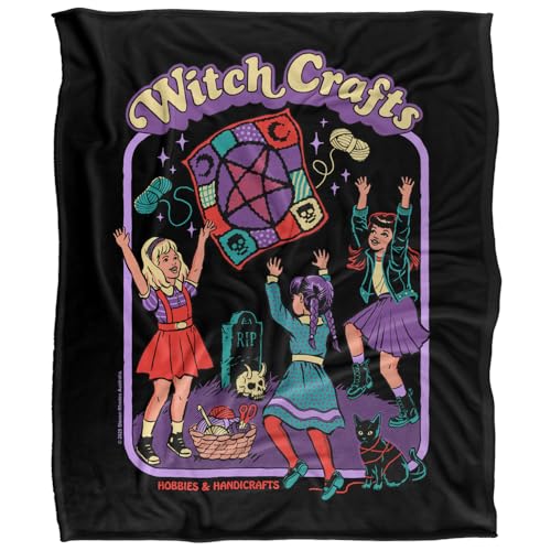 Steven Rhodes Witch Crafts Silky Touch Super Soft Throw Blanket 152 X 127 Cm