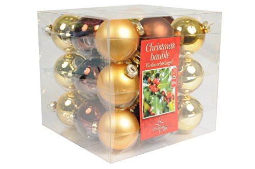 Christmas Gifts 93035 Christmas Bauble 6 cm 27 Pieces