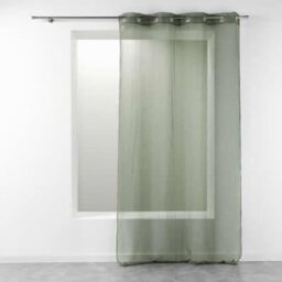 Douceur d'Intérieur Tema Polyester Curtain 140 x 240 cm Khaki