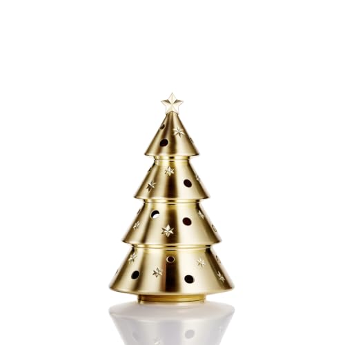 Waterford Standing Tree Golden Ornament Large
