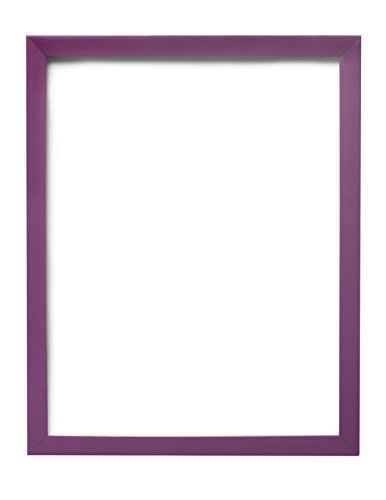Frame Company Candy Range 16 x 12-Inch Plastic Picture Photo Frames, Purple