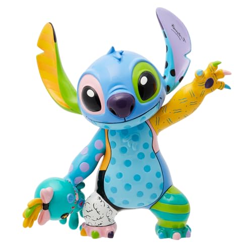 "Enesco Romero Britto Stitch & Scrump 8"" Figurine"