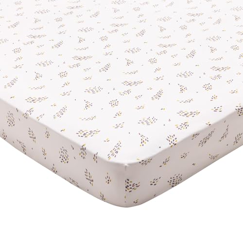 Printed Fitted Sheet in Recycled Polyester, Amalia