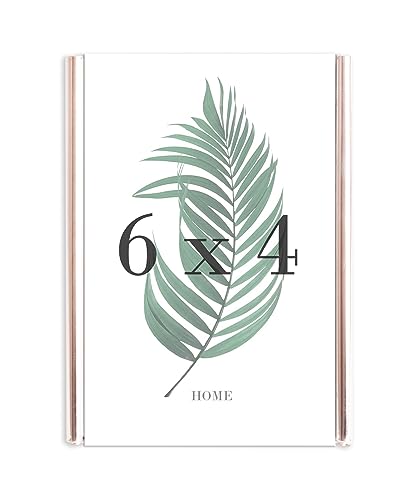 Inov8 Framing Tarnish Resistant Silver Plated Picture Frame - Silver Slide Design for 6x4 Inch (15x10cm) Photo