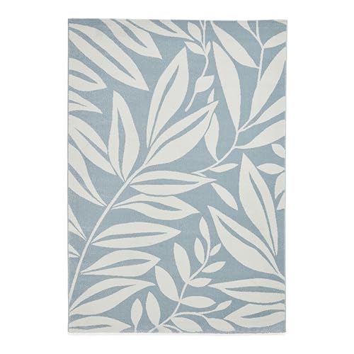 Think Rugs Catherine Lansfield Sorral Leaves Botanical Rug