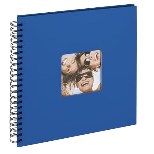 walther design Fun SA-110-Z Spiral Photo Album, Royal Blue, 30 x 30 cm