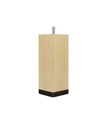 La Fabrique de Pieds The Making of am20170166 Feet Set of 4 Bed + Tint Base, 15 x 5.5 x 5.5 cm Light Wood Legs
