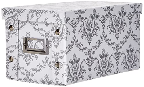 Zeller Present Vintage Cardboard CD Box, White