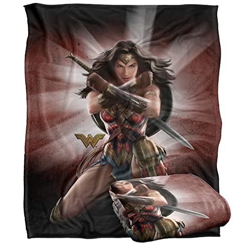 WONDER WOMAN Protector of Humanity Silky Touch Super Soft Throw Blanket 152 x 127 cm
