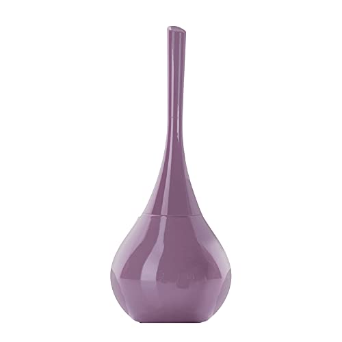Gedy by Nameeks Azalea Toilet Brush Holders Lilac AZ33 Contemporary Ceramic Italian Bathroom Accessories Set