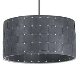 OSRAM Gray Decor Felt Weaving Pendant luminaire, E27
