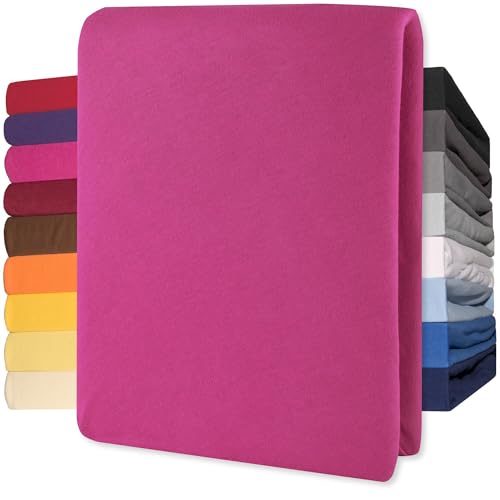 CelinaTex Lucina Fitted Sheet Cotton 200x200-200x220 cm pink