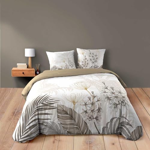Douceur d'Intérieur, Bastille 3-Piece Bedding Set (240 x 220 cm) 100% Cotton