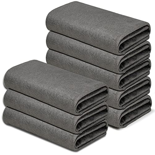 "KTT Microfiber Cleaning Cloth,Reusable Thickened Magic Cleaning Cloth.Streak Free Miracle Cleaning Cloth for Home,Window,Mirror Glass and Cars.(12"" x 16"",8 Pack)"