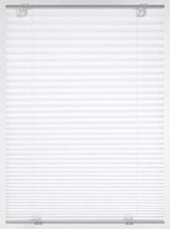 Gardinia Solo Roof Window Pleated Blind, No Drilling Required, with Suction Cups, Opaque Folding Roller Blind, Includes All Mounting Parts, White, 47.3 x 100 cm