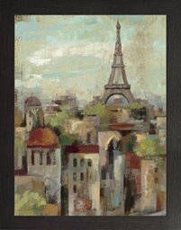 Frame Company Watson Range Spring in ParisII by Silvia Vassileva, Frame - A4, Black
