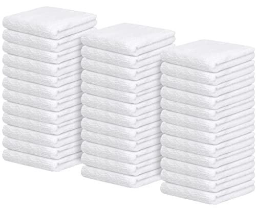 "Avalon Towels Terry Bar Mop Towels (Value Pack of 36) Size 16""x19"" ??? Absorbent and Durable, Multipurpose Cleaning Rags, Cotton Cleaning Cloths, Terry Cloth Rags, Reusable Shop Rag"