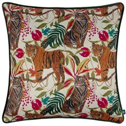 furn. Wylder Tropics Kali Jungle Tigers Polyester Filled Cushion
