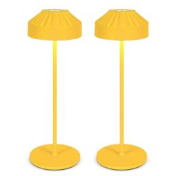 LuminexDesigns Rechargeable Cordless Table Lamp TL16 VIOA