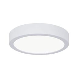 Paulmann 78924 LED Ceiling luminaire Panel Aviar IP44 Round 220 mm 4000K White incl. 1x13 Watt dimmable Light Panel Plastic