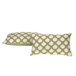 Alexandra House Living Astun Green Cushion Cover 30 x 50 cm 30 x 1 x 50 cm Pack of 2