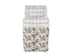 GEMITEX Cotton Bed Set, 100% Cotton, Breathable, Free of Harmful Substances, Certified Quality Standard 100 by OEKO-TEX Confidence in Textiles, Single, G20/TORTOTA, Designed in Italy
