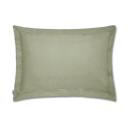 White Plain Dyed Cotton Percale Military Green 200TC Oxford Pillowcase 50 x 80 cm