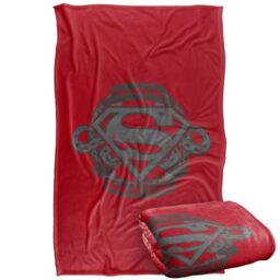LOGOVISION Superman Father'S Day Man Of Steel Ball Of Chains Silky Touch Super Soft Throw Blanket 91 x 147 Cm